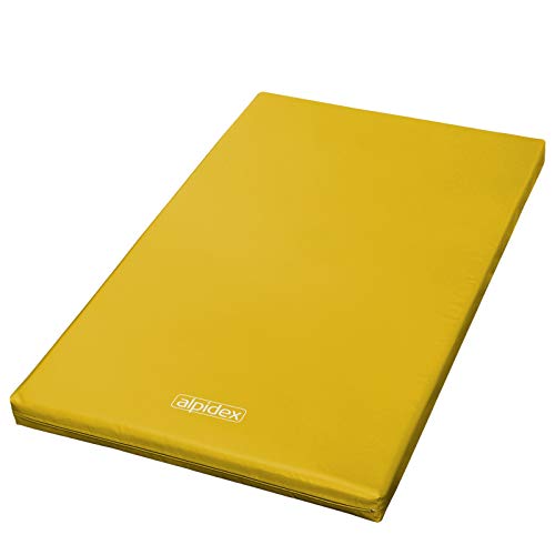 ALPIDEX Matte Turnmatte Sportmatte Gymnastikmatte 200 x 120 x 8 cm mit Antirutschboden RG 20 (sehr...