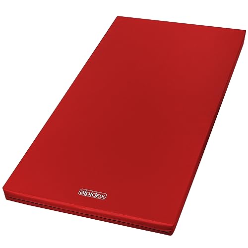 ALPIDEX Matte Turnmatte Sportmatte Gymnastikmatte 200 x 100 x 8 cm mit Antirutschboden RG 20 (sehr...