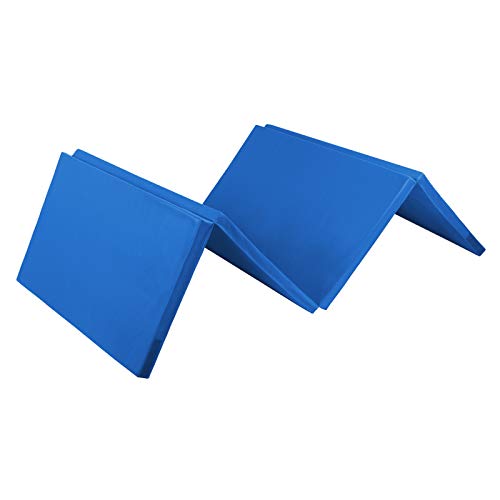 ALPIDEX Klappbare Gymnastikmatte Turnmatte für zuhause 240 x 120 x 5 cm für Kinder und Erwachsene...