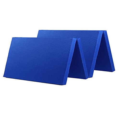 Turnmatte Weichbodenmatte Oxford-Tuch vierfache Gymnastik-Matte, Tanzen, Fitness, Rolling-Matte mit...