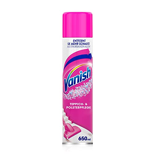 Vanish Polster- und Teppichreiniger Schaum – 1 x 650 ml – Reinigungsmittel für Teppich und...