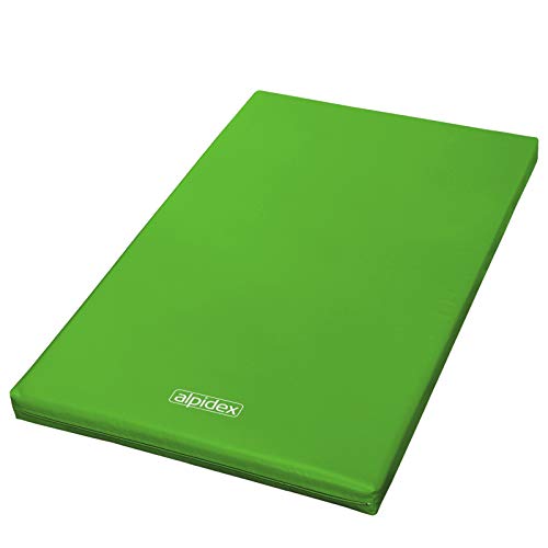 ALPIDEX Matte Turnmatte Sportmatte Gymnastikmatte 200 x 120 x 8 cm mit Antirutschboden RG 20 (sehr...