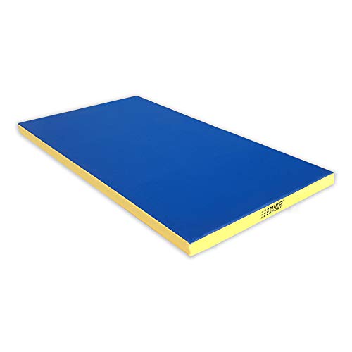 NiroSport Turnmatte 140 x 100 x 8 cm Weichbodenmatte Matte Gymnastikmatte Fitnessmatte Sportmatte...