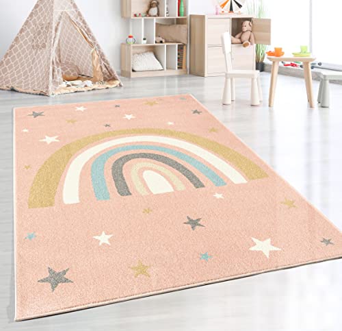 the carpet Beat Kids Moderner Weicher Kinderteppich, Weicher Flor, Pflegeleicht, Farbecht,...