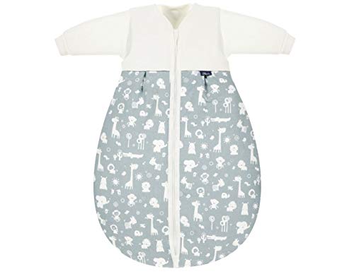 Alvi Kombi-Schlafsack | Ganzjahres Baby-Schlafsack 2-teilig | Innensack mit Ärmel & gefütterter...
