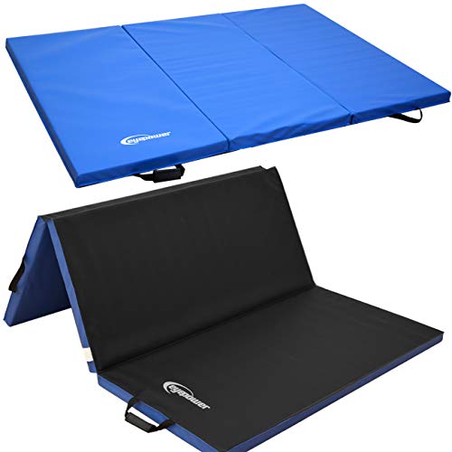 EYEPOWER 180x120 Klappbare Turnmatte für Zuhause - Gymnastikmatte Dicke 5cm - Weichbodenmatte...