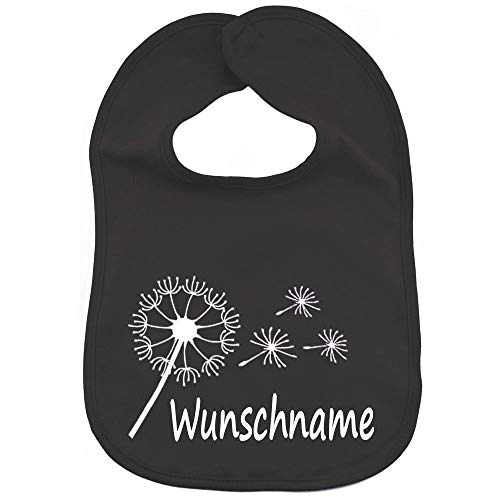 Elefantasie Lätzchen mit Name personalisiert aus 100% Baumwolle Babylätzchen doppellagiger weicher...