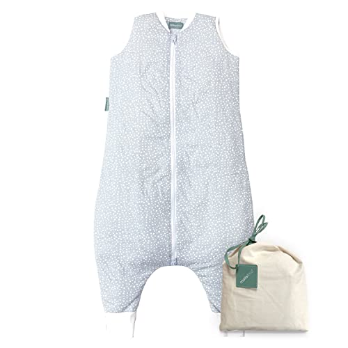 molis&co. Baby-Schlafsack mit Füßen. 2.5 TOG. Größe: 90 cm. Ideal für die Übergangszeit und...
