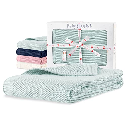 Sweety Fox - Babydecke 80 x 100 cm - 100% Biobaumwolle Zertifiziert GOTS und Oeko-TEX® -...