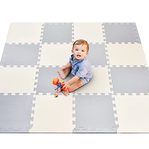 LOYEAH Spielmatte Baby Puzzlematte, weiche Eva Schaumstoff Baby Matte Spielmatte, Baby Krabbelmatte...