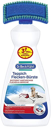 Dr. Beckmann Teppich Flecken-Bürste | Teppichreiniger zur Entfernung selbst hartnäckiger Flecken...