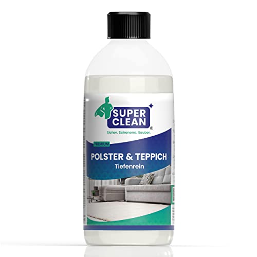 SUPER CLEAN Polster und Teppich Tiefenrein Polsterreiniger Konzentrat für alle Arten von Polstern,...