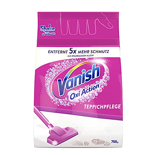 Vanish GOLD Power Pulver Clean&Fresh Großflächen Teppichreiniger – Teppich Reinigungsmittel...