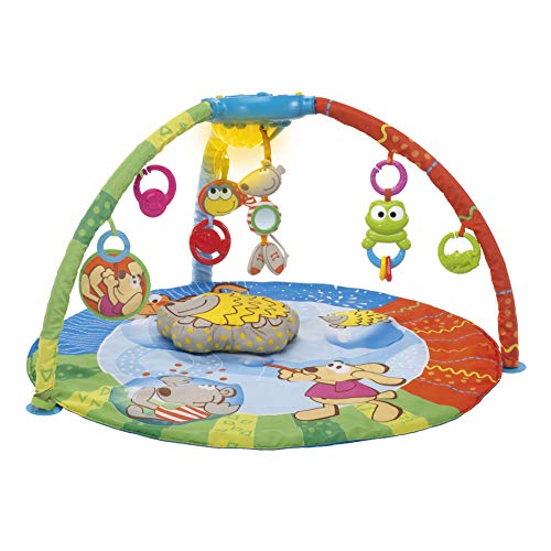 Chicco Bubble Gym Activity Spieldecke mit Spielbogen, Krabbeldecke mit Licht-/Soundbox,...