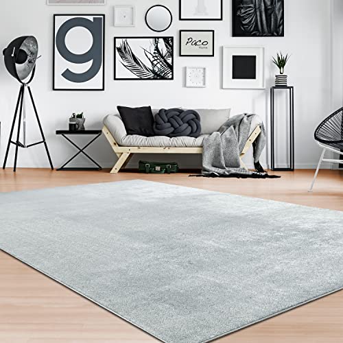 Paco Home Waschbarer Teppich Wohnzimmer Schlafzimmer Kurzflor rutschfest Flauschig Weich Moderne...