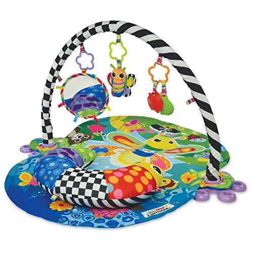 LAMAZE Freddie The Firefly Baby Activity Play Mat , 3-in-1 Baby Gym With 3 Sensory Toys For Babies ,...
