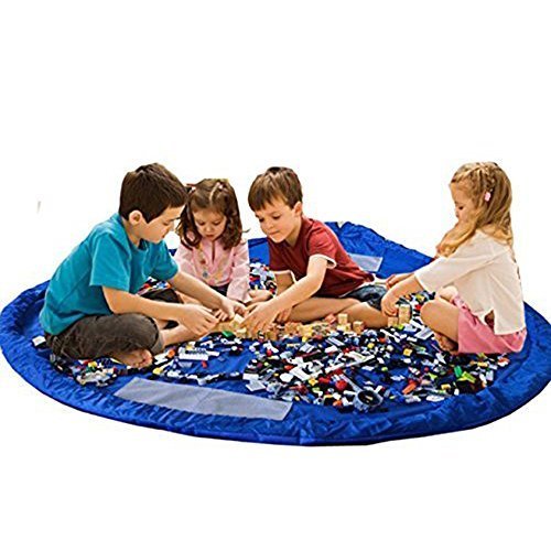 Spielzeug-Aufbewahrungstasche,Kinder-Spielmatte, große Aufbewahrungstasche,faltbarer Baby-Teppich,...
