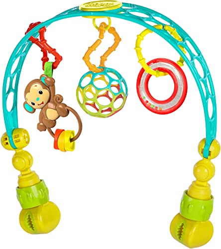 Bright Starts Oball, Spielbogen für den Kinderwagen aus flexiblem, festem Oball-Material für...