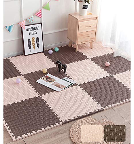 lulupila Puzzlematten Spielmatten Krabbelmatten Spielteppich Schutzmatten 20er Set Matte...