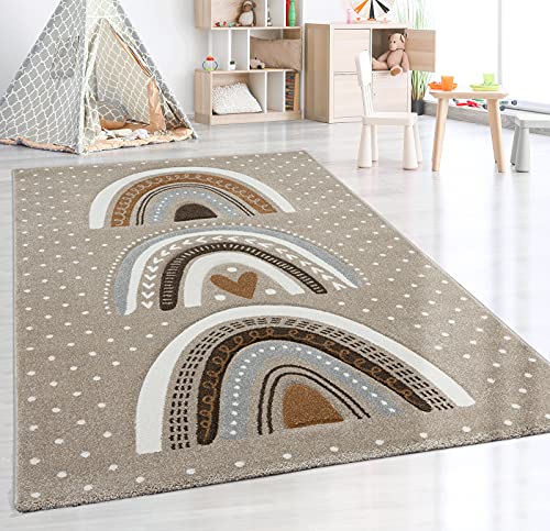 the carpet Monde Kids Moderner Weicher Kinderteppich, Weicher Flor, Pflegeleicht, Farbecht,...
