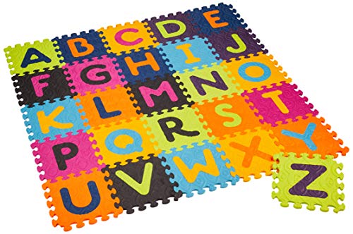 B. toys ABC Puzzlematte Baby Spielzeug – Buchstaben Spielmatte, Spielteppich, Schaumstoffmatte –für Kinder ab 0 Monate, schadstofffrei (26 Teile)