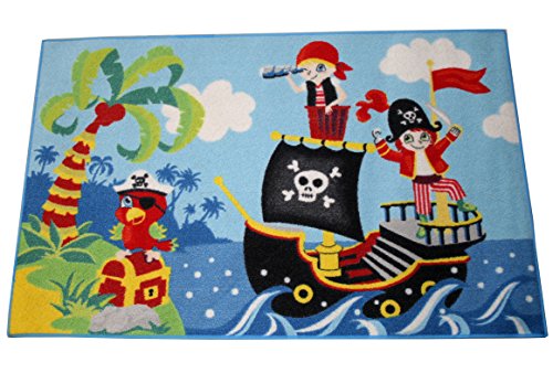 Associated Weavers Kinderteppich Teppich Kinderteppich Kinder Teppich Spielteppich Boys 03 Pirates...