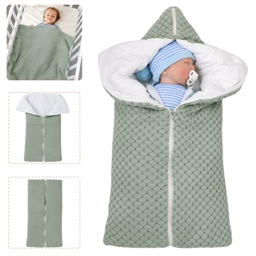 LAWKUL Kinderwagen Decke Neugeborene Wickeldecke Schlafsack Wolle Kinderwagendecke Winter Dick...