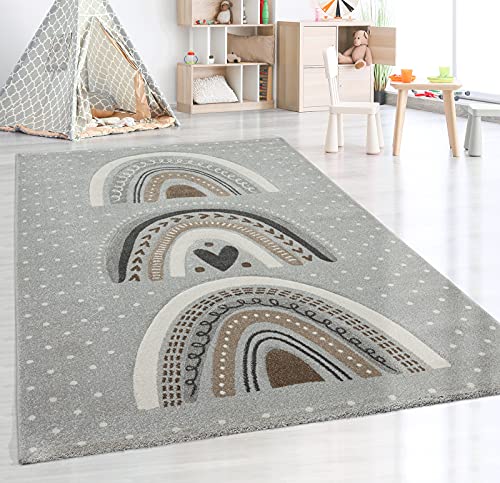 the carpet Monde Kids Moderner Weicher Kinderteppich, Weicher Flor, Pflegeleicht, Farbecht,...