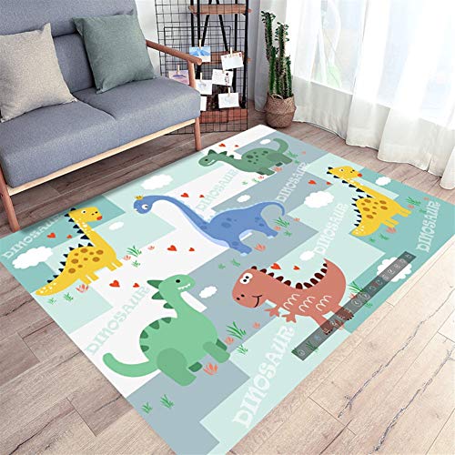 Icegrey Kinderteppiche Kinderteppich für Mädchen und Jungs,Farbe Tiere Teppich für Kinderzimmer,140x200cm
