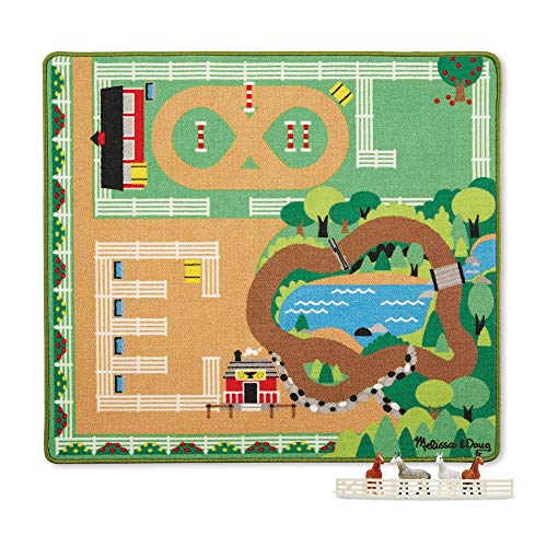 Melissa & Doug Spielteppich (100 x 90 Zentimeter) - Pferde (6 Teile)