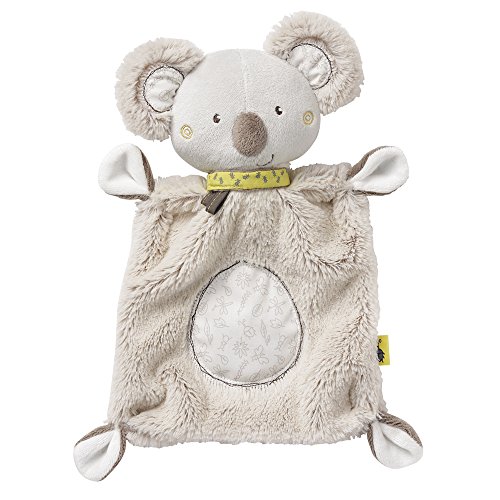 Fehn 064056 Schmusetuch Koala – Schnuffeltuch mit Koala-Köpfchen – Zum Kuscheln für Babys und...