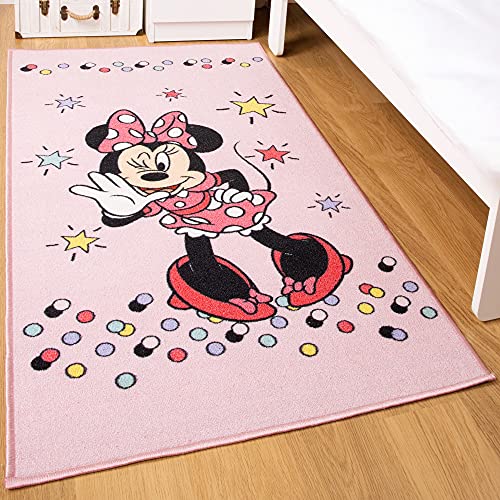 Disney Home Kinderteppich - Offiziell lizenzierter Kinderspielteppich für Kinderzimmer, Spielzimmer...