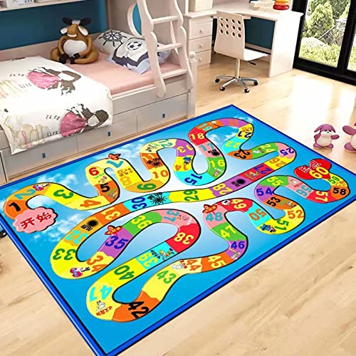 Teppich Kinderzimmer Kinder Spiel Teppich Kinder-Teppich Für Kinderzimmer,Spiel-Teppich Mit...