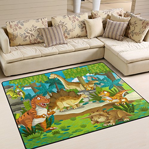 Use7 Teppich für Wohnzimmer, Schlafzimmer, 160 x 122 cm